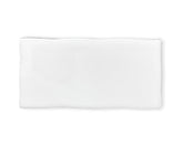 3x6 Subway White Hand-Made Look Ceramic Glossy Subway Wall Tile (Irregular Rounded Edges) for Kitchen Backsplash, Bathroom Wall, Accent Walls (88 Pieces - 10.66 Sqft/Box)